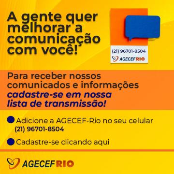 Lista de Transmissão Oficial AGECEF-Rio